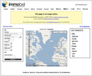 homesbymagic.net: Immobel MLS search, real estate search, International real estate search
Search International homes for sale or rent, search foreclosures, Commercial property search