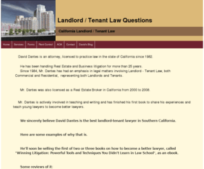 landlordtenantquestions.com: California Landlord-Tenant Law
los angeles eviction attorneys