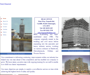 macscaffolding.com: Scaffolding - Cardiff - London
Scaffolding company with offices in Cardiff and london