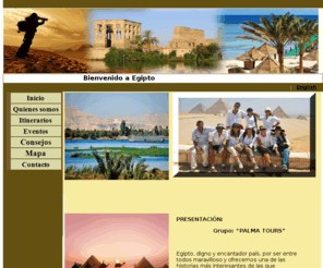 beautyegypt.net: Travel agency in Luxor, Egipto, oasis, Siwa, Fayoum, Baharia, Farafra, 
Dakhla, Kharga, El Cairo
We are a receptive travel agency located in Luxor, Egypt, with more than 20 years of experience in this sector. We organize tours for individuals, groups, alternative tourism programs and incentives. Our service is personalized, highly professional, reliable, responsible and at the same time competitive in price and quality.Palma Tours & Beauty Egipto