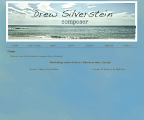 drewsilverstein.com: Drew Silverstein: Composer
Official website for composer Drew Silverstein