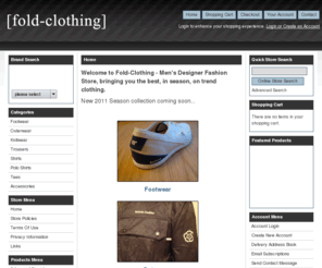 fold-clothing.com: Fold-Clothing Men's Designer clothing, footwear & accessories
Fold Clothing is a new men's designer clothes store specialising in all the top brands including j.lindeberg, superdry, nicholas deakins, peter werth and more.