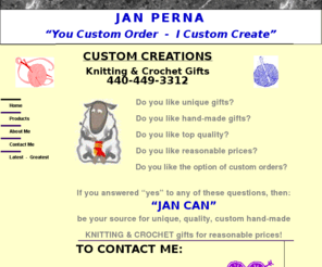 jan-perna.com: jan-perna
jan-perna jan perna crochet knitting jan can custom creations create