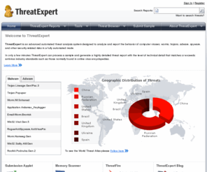 threat-expert.info: ThreatExpert - Automated Threat Analysis
