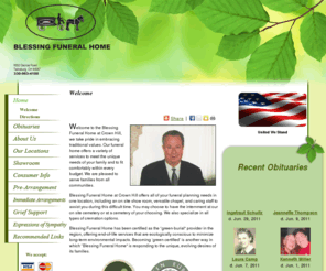 blessingfuneralhome.com: Blessing Funeral Home at Crown Hill : Twinsburg, Ohio (OH)
Blessing Funeral Home at Crown Hill provides complete funeral services to the local community.