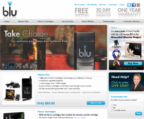 blucigsnow.com: Electronic Cigarette by blu E Cigarette -  Home
blu electronic cigarette looks and taste like a real cigarette. Make the switch to blu the smokeless e cigarette today. You can be smoke free with blu the most popular ecigarette.