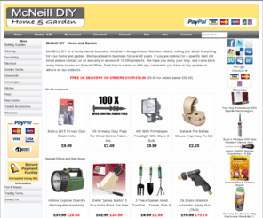 gardenmonger.com: Home and Garden DIY, Hardware, Ironmongery and Decorating
McNEILL DIY is a family owned business, situated in Broughshane, Northern Ireland, selling just about everything for your home and garden.