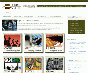 hillchurch.com: Church on the Hill
Courageously Following Christ