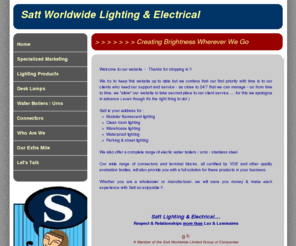 sattlighting.com: Satt Lighting
Satt Sattlighting - Our focus is Your Project. Modular Lighting in T8, T5, PL Warehouse Lighting Street Lghting  Parking Area Lighting