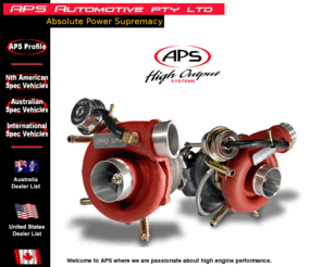 airpowersystems.com: APS Performance
APS. Forced induction systems manufacturer with expertise in Turbocharging, Supercharging and Intercooling.