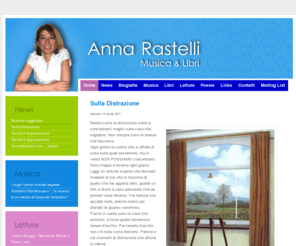 annarastelli.com: Anna Rastelli - Musica e Libri - Benvenuti sul mio sito  - Anna Rastelli
Anna Rastelli Pianista e germanista