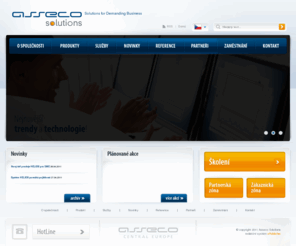 assecosolutions.com: Asseco Solutions - podnikový informační systém, ekonomický a účetní software
Podnikové informační systémy - ERP, rychlý přístup k relevantním informacím, pokrytí veškerých firemních procesů, dokonalý přehled o firmě a orientace v datech, specializovaná řešení pro nejrůznější oblasti podnikání, maximální přizpůsobení potřebám uživatelů, bezpečnost dat.