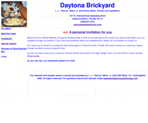 brickyardlounge.com: The Daytona Brickyard
The Offical Website of the Daytona Beach Brickyard.