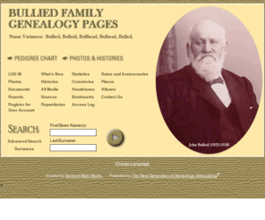 bulliedfamily.com: Bullied Family History: Our Family Genealogy Pages
Bullied Family History: Our Family Genealogy Pages