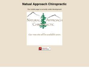 naturalapproachchiropractic.com: Natural Approach Chiropractic
Natural Approach Chiropractic practices a drug free, hands-on approach to health care that includes patient examinations, diagnosis and treatment. 