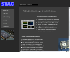 pc-instruments.org: STAC GmbH - Ihr Partner für professionelle Messtechnik
STAC GmbH - Ihr Partner für professionelle Messtechnik - USB Messtechnik, PC Messtechnik, Systemlösungen, Qualitätssicherung