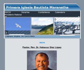 pibmaranatha.org: Primera Iglesia Bautista Maranatha - INICIO
