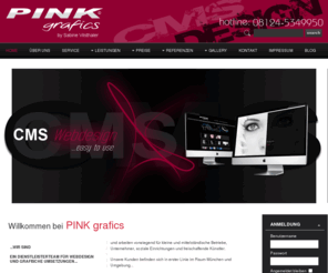 pink-grafics.com: PINK grafics by Sabine Vilsthaler - Webdesign - München - Erding
PINK grafics, professionelles Webdesign Erding, Content Management Systeme, Grafikdesign, Fotografie,