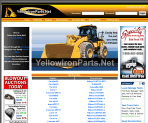 yellowironparts.net: YellowIronParts.Net - Find Used, Salvage or Rebuilt Construction Equipment; Engines, Transmissions, & More!
Easily find what you need from the 407 parts available. YIP.Net has used, rebuilt and salvage engines, transmissions, and other construction equipment parts.