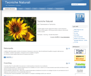 naturcoach.com: Obiettivo Benessere | Techiche Naturali - Naturopatia e Coaching
Tecniche Naturali per il benessere e l'armonia.