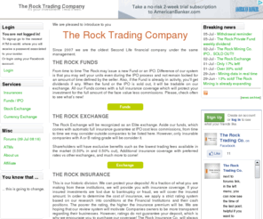 therocktrading.com: The Rock Trading Company
The first Second Life insurance and trading company