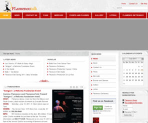 flamencotalk.com: Welcome to FlamencoTalk
Online Flamenco community for flamenco dancers, musicians, and fans. Featuring Flamenco blog, news, forum, mercado, library of Flamenco songs, and much more!