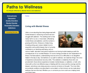 mentalwellnessadvice.com: Living with Mental Illness
Living with Mental Illness | Little is more daunting than being diagnosed with mental disease or observing someone we love struggle with addiction.