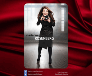 rosenberg.de: Marianne Rosenberg | RoseWeb | Die offizielle Website
Die offizielle Website von Marianne Rosenberg mit aktuellen Infos, Song-Downloads, Biografie, Diskografie und vielem mehr...