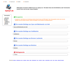 laptop1.de: Laptop1.de- Computer Forum
laptop1.de - Foren rund um das Thema Computer- hier wird Ihnen geholfen!