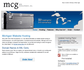 mcgwd.com: Michigan Website Hosting | MCG Web Development, Inc.
A Michigan based website hosting company.