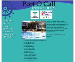 nanaimoaccommodations.com: Port O Call Nanaimo Hotel / Motel, Vancouver Island, British Columbia
Port O Call Nanaimo Hotel / Motel, Vancouver Island, British Columbia