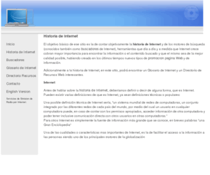 posicionweb.net: Historia de Internet y Buscadores
Promocion en buscadores y la historia de Internet