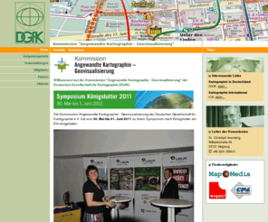 angewandte-kartographie.de: Kommission Angewandte Kartographie - Geovisualisierung der DGfK
