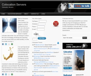 colocationservers.net: Colocation Servers
Colocation Servers