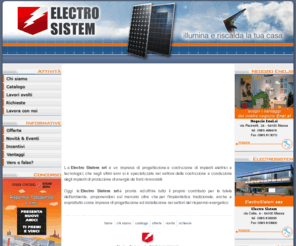 electrosistem.it: Impianto fotovoltaico Liguria, Toscana, Emilia Romagna
Realizzazione impianti fotovoltaici a La Spezia, Massa Carrara, Lucca, Pisa, Parma e Grosseto. Richiedi online un preventivo gratuito.