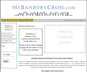 mybanburycross.com: Banbury Cross in Pearland - Official Website
sdf