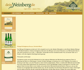 weinberg-mosel.de: Dein Weinberg: eigene Rebe - eigener Wein
Dein Weinberg: Ihre eigene Rebe - Ihr eigener Wein