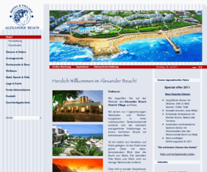 alexander-beach.com: Hotel Kreta - Alexander Beach Hotel & Village, Malia
Ihr Hotel in Malia auf Kreta - das Alexander Beach Hotel & Village: Besuchen Sie uns!