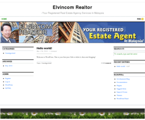 elvincom.com: Elvincom Realtor
Your Registered Real Estate Agent In Malaysia