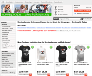 klapperstorchshop.de: Umstandsmode Klapperstorch | Schwangerschaftsmode | trendige Mode für Schwangere | Onlineshop | Bademode
Mode für Schwangere, Klapperstorch große Auwswahl an trendiger Umstandsmode Online Shop , Babykleidung, schönes für Schwangere, Schwangerschaftsmode von Designern wie Noppies, Esprit Maternity, Mode für Büro, Freizeit und festliche Anlässe.