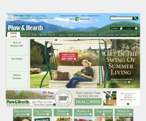 plowhearth.com: Plow & Hearth - Products for Home and Garden
The Plow & Hearth online store carries unique products for the Home, Garden, Yard, and Hearth. 100% Satisfaction Guaranteed. The Spirit of country living.
