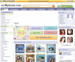 scraplists.com: Scrapbook.com: Supplies and Scrapbooking Ideas
The #1 Scrapbooking site and store in the world. Get free scrapbooking ideas and tutorials. Shop the award-winning scrapbooking store. Browse over a million layout and project ideas in the gallery.