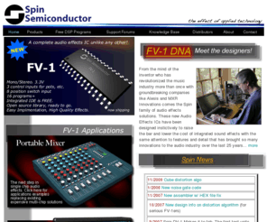 spinsemi.com: Spin Semiconductor - Welcome to Spin Semiconductor
Spin Semiconductor designs and markets specialized mixed signal integrated circuits for the consumer music and audio industries