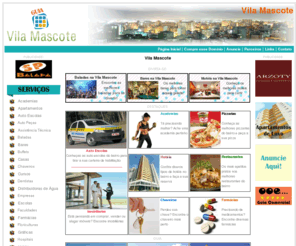 vilamascote.net: Vila Mascote - Guia Vila Mascote
Vila Mascote - Encontre Serviços na Vila Mascote - Site completo com conteúdo sobre o bairro de Vila Mascote
