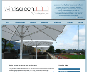 windscreenbv.com: Windscherm - genieten van uw terras met windschermen | Windscreen
Lang genieten van uw terras doet u met een windscherm. De windschermen van Windscreen zijn mooi én van uitstekende kwaliteit.