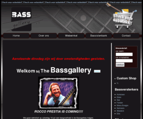 bassgallery.nl: The Bass Gallery - Beilen, Drenthe - Home  -  |
Bass Gallery: DE muziekwinkel van het Noorden! 