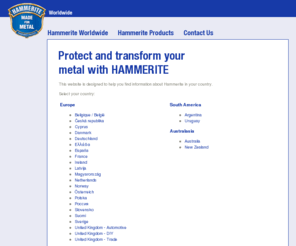 hammerite-diy.com: Hammerite Worldwide
Find information about Hammerite products in your country