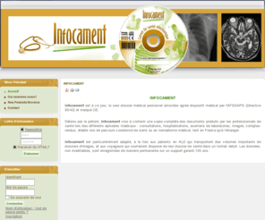 infocament.com: Infocament
INFOCAMENT Carnet de santé électronique