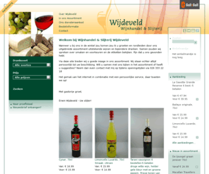 mijnslijter.nl: Slijterij online webwinkel wijnhandel Wijdeveld
Slijterij Wijdeveld is uw slijter met een compleet assortiment dranken vanuit voorraad.