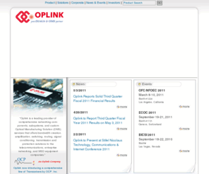 ocp-inc.com: Oplink Communications Inc.
